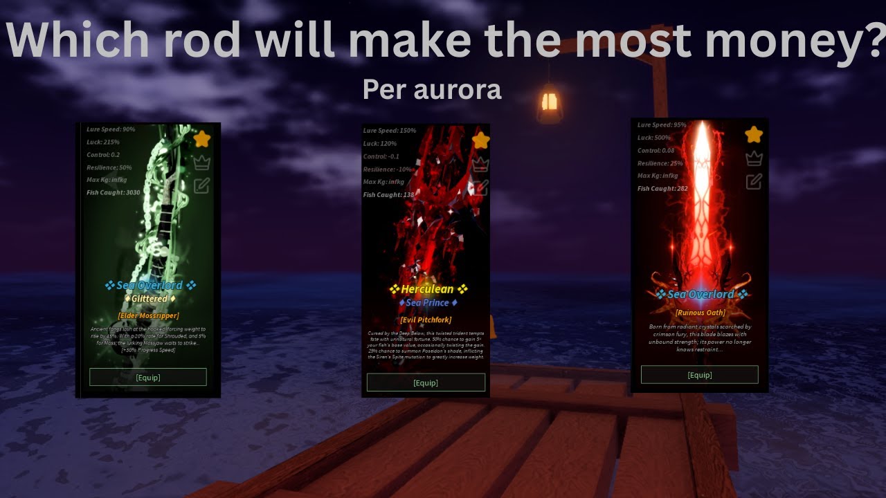 Which rod is best for grinding money? Let's find out.