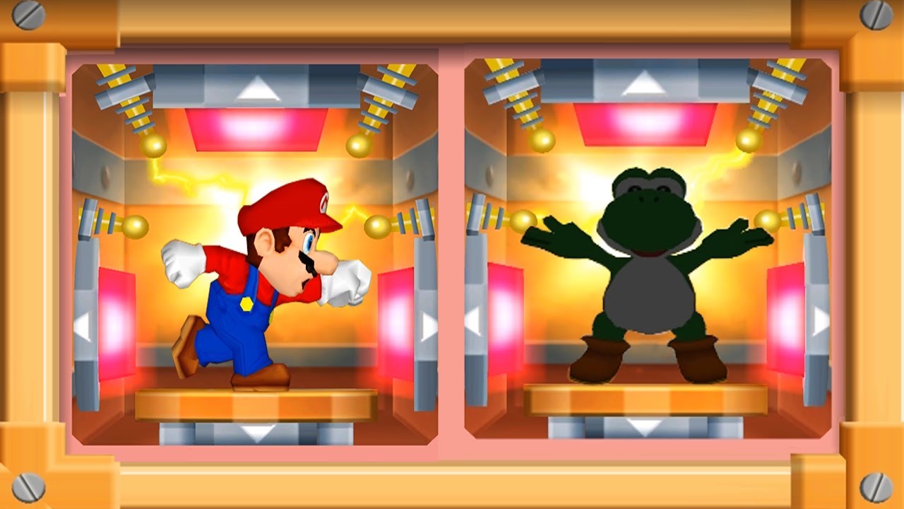 Mario Party 7 Minigame - Mario vs Yoshi vs Luigi vs Toad