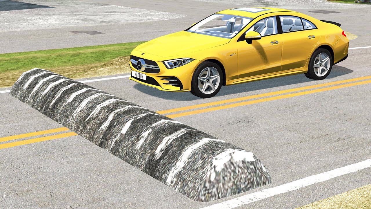 Cars vs Massive Speed Bumps #12 – BeamNG.Drive