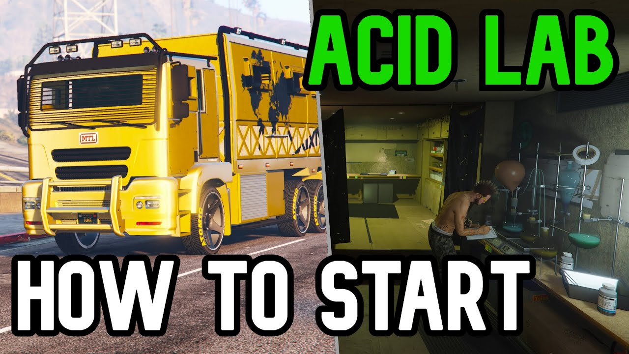 Gta 5 Acid Lab How To Buy and Get Started