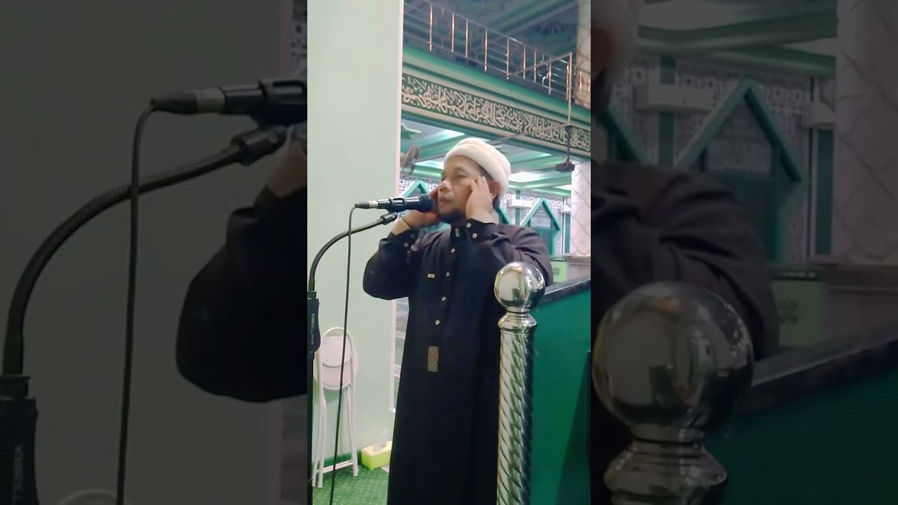 ADZAN SUBUH MERDU BERKUMANDANG DIMASJID AL-NIZHAM RAWASARI CEPU JAKPUS (UST SYAMSU ROMLI )
