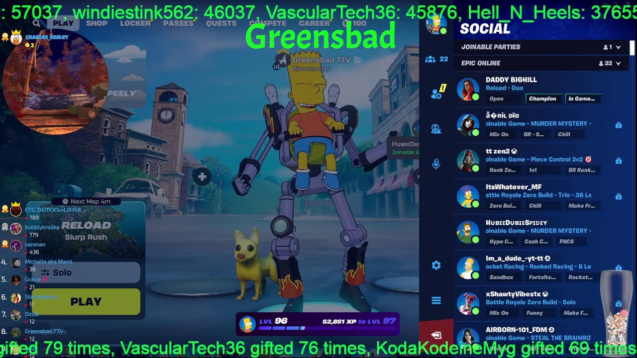 Fortnite Vibes !fish !rizz  !youtube !tiktok !discord