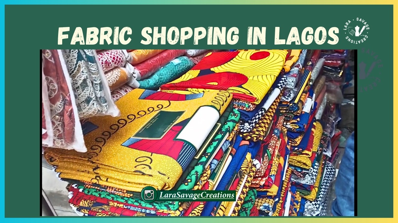 The World of Lagos Fabric Shopping | Ankara African Print Fabric | Velvet, Chiffon, Crepe