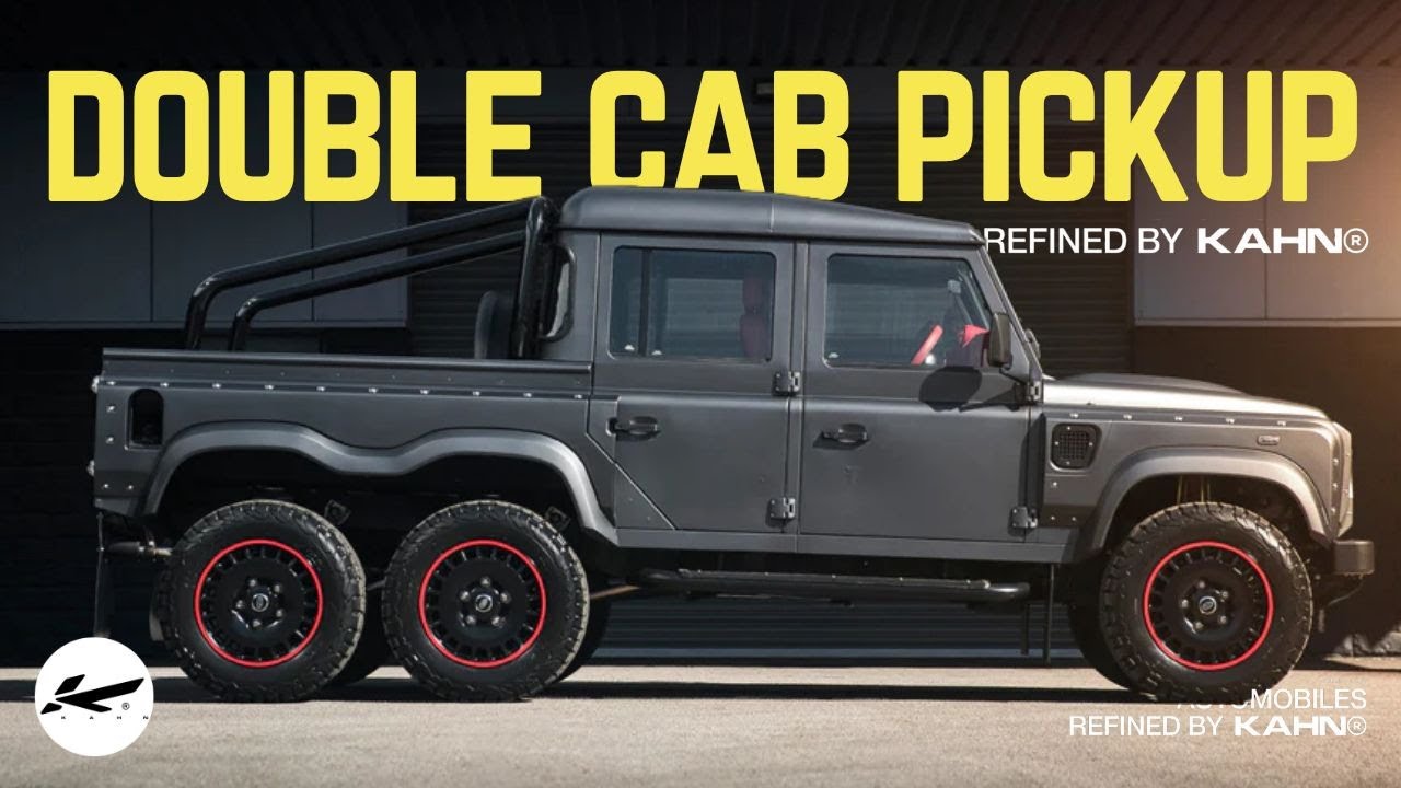 The Chelsea Truck Company Defender 6x6 Double Cab Pickup