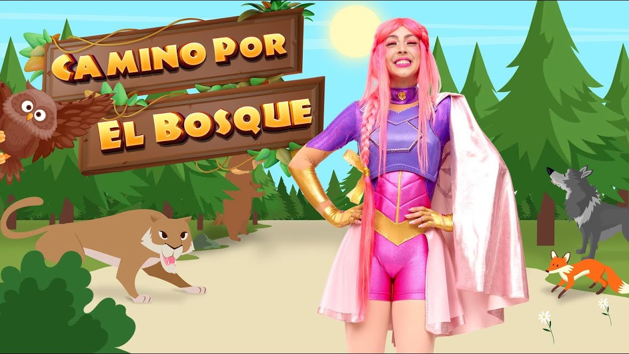Luli Pamp&iacute;n - CAMINO POR EL BOSQUE 🦊🐻🦉🐆🐺 - Official Video
