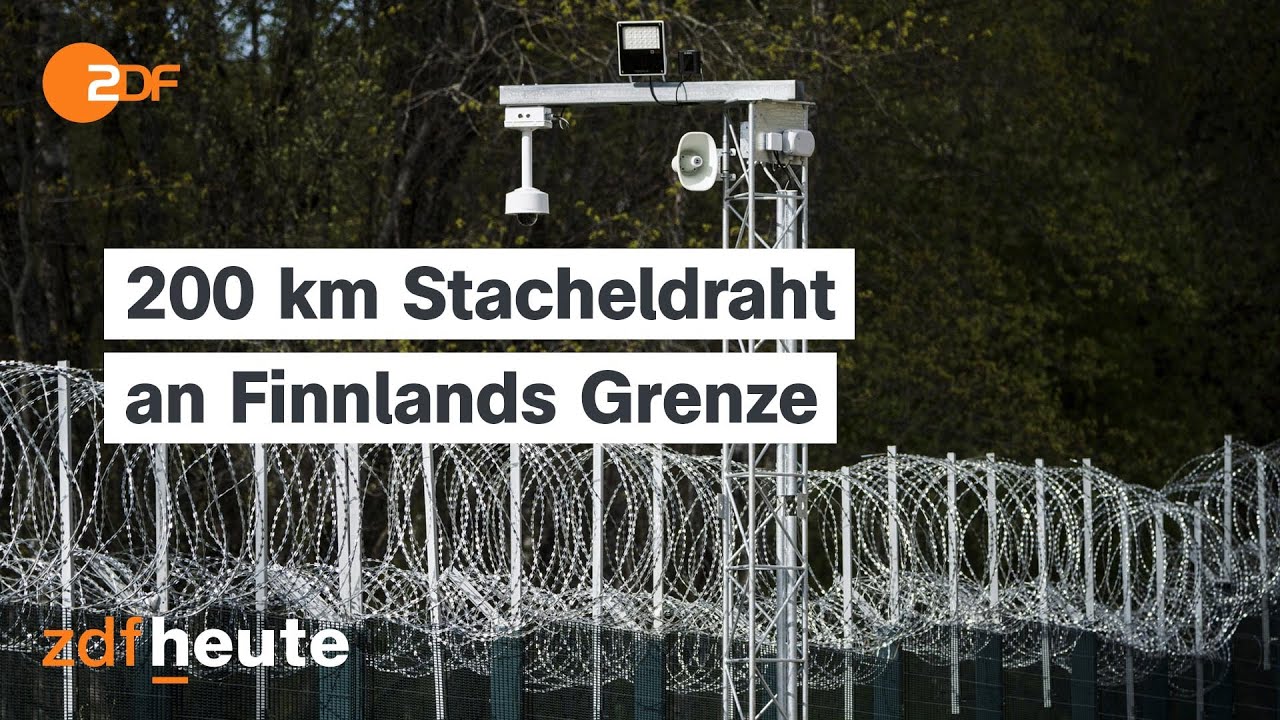 Aus Angst vor Migration und Russland: Finnland baut Grenzzaun zu Russland