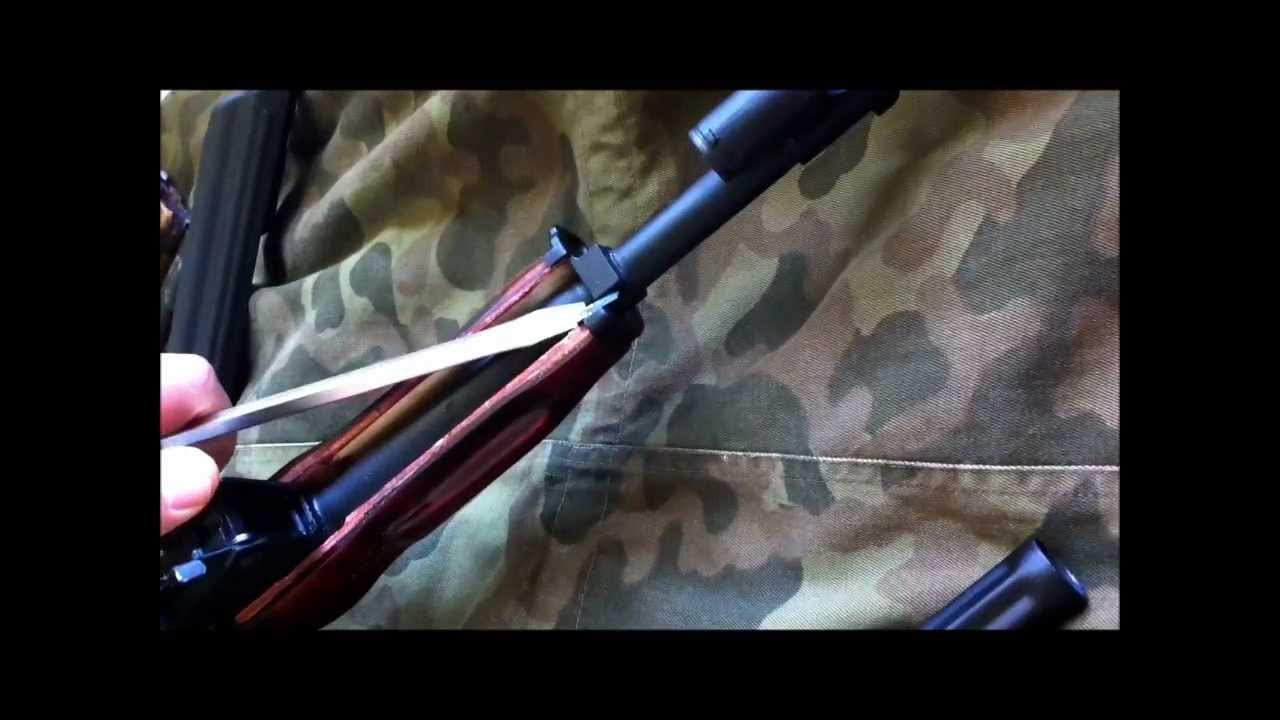 AK 47 AK 74 AKM furniture installation tutorial Combloc Customs Ironwood Designs