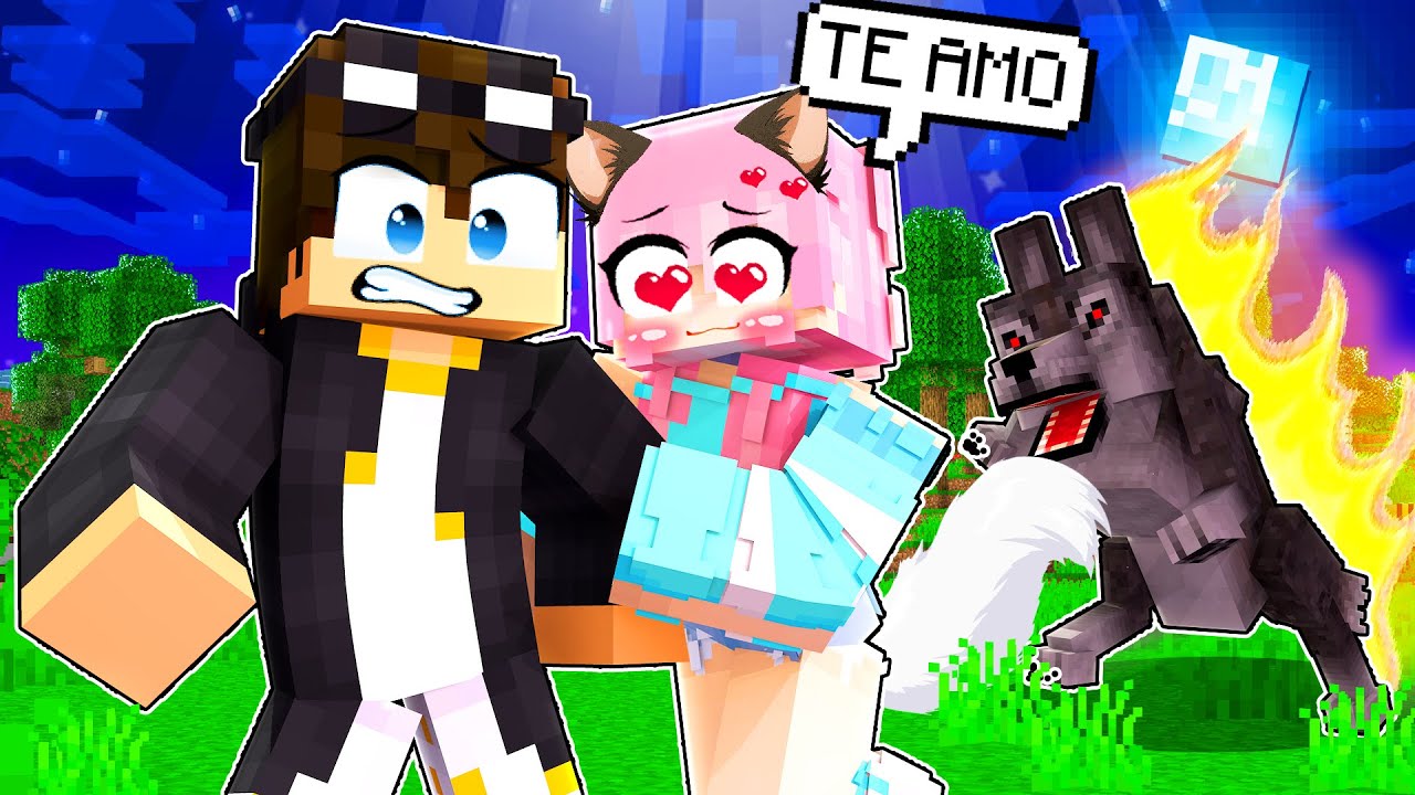STHAN ROUBOU A NAMORADA DE UM LOBISOMEM ALPHA NO MINECRAFT!!
