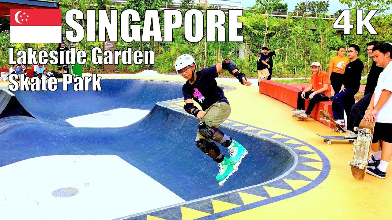 Largest & Newest Skate Park in Singapore! 🇸🇬 &ndash; Lakeside Garden Virtual Walking Tour