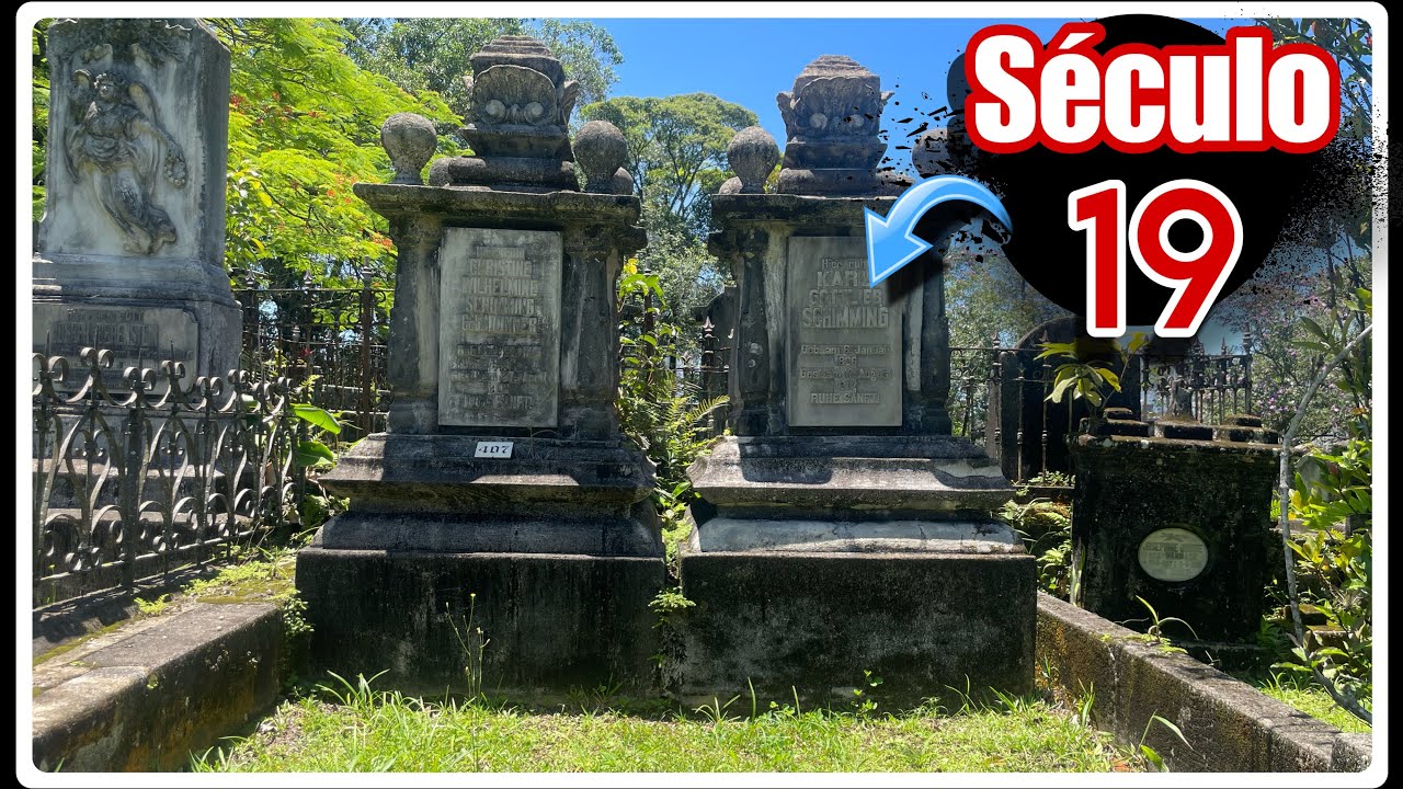 CEMITÉRIO de IMIGRANTES ALEMÃES