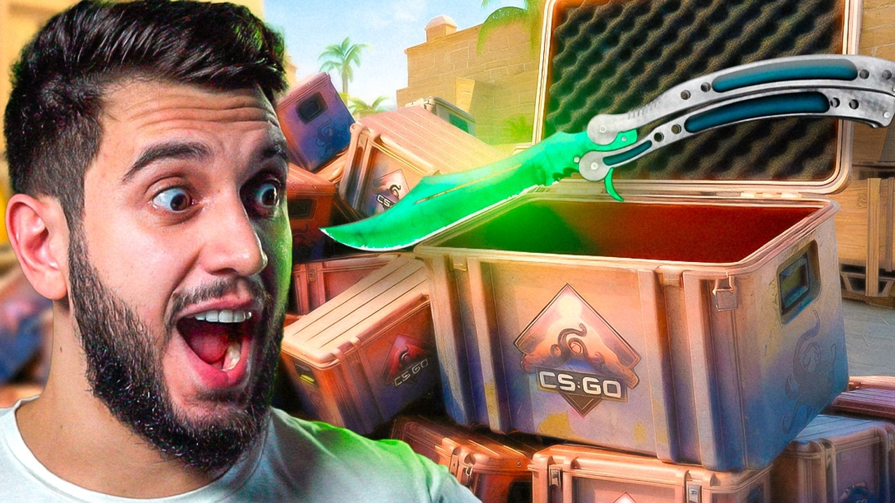 POR FAVOR VALVE... ABRI 50 CAIXAS DA BUTTERFLY EMERALD NO CS2