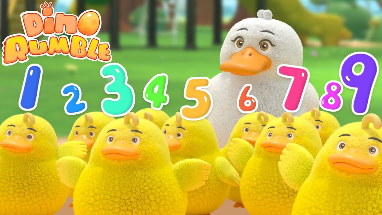 🦆 Ten Little Ducks! | Learn Numbers 1-10 | Kids Songs & Nursery Rhymes