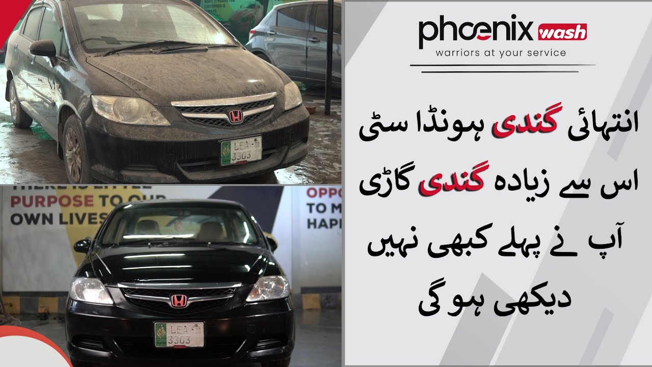 Dirtiest Honda City Ever.
