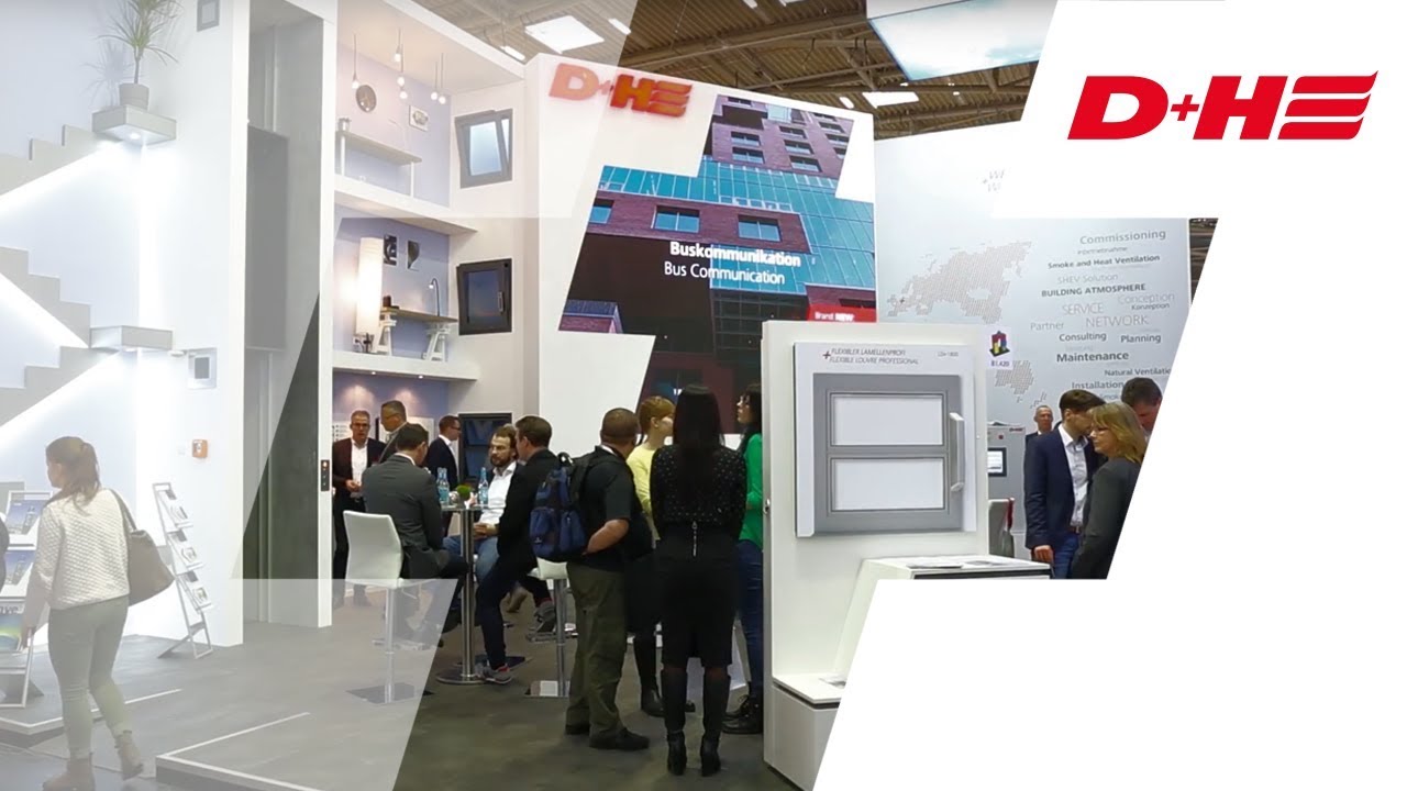 BAU 2019: Das D+H Netzwerk f&uuml;r Rauchabzug und L&uuml;ftung