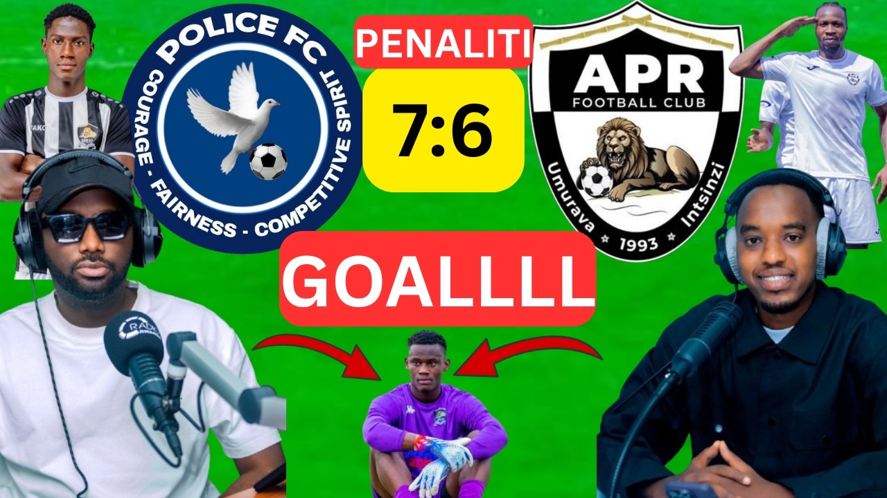 Umva uko AXEL na RUGAJU bogeje PENALITI zose POLICE FC igarika APR FC bamenaguye TOGUI,DAUDA, PIERRE