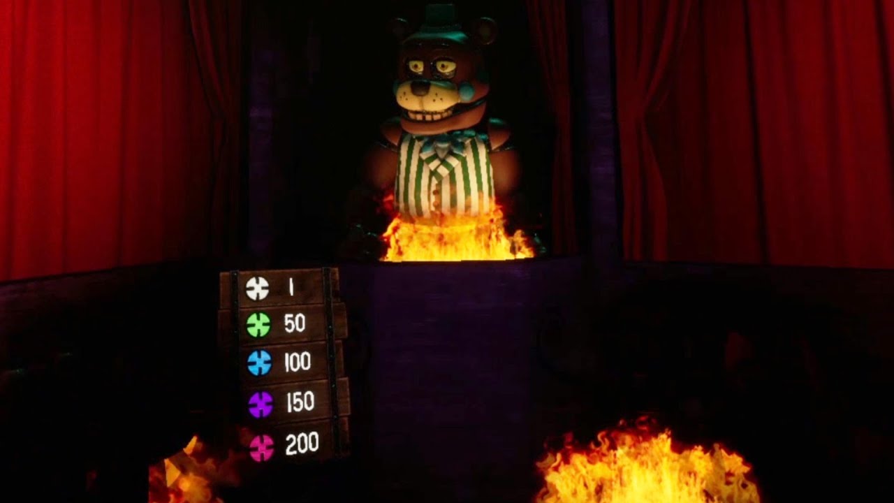 Carnie Catches Fire in Help Wanted 2 Secret Fazerblast Ending