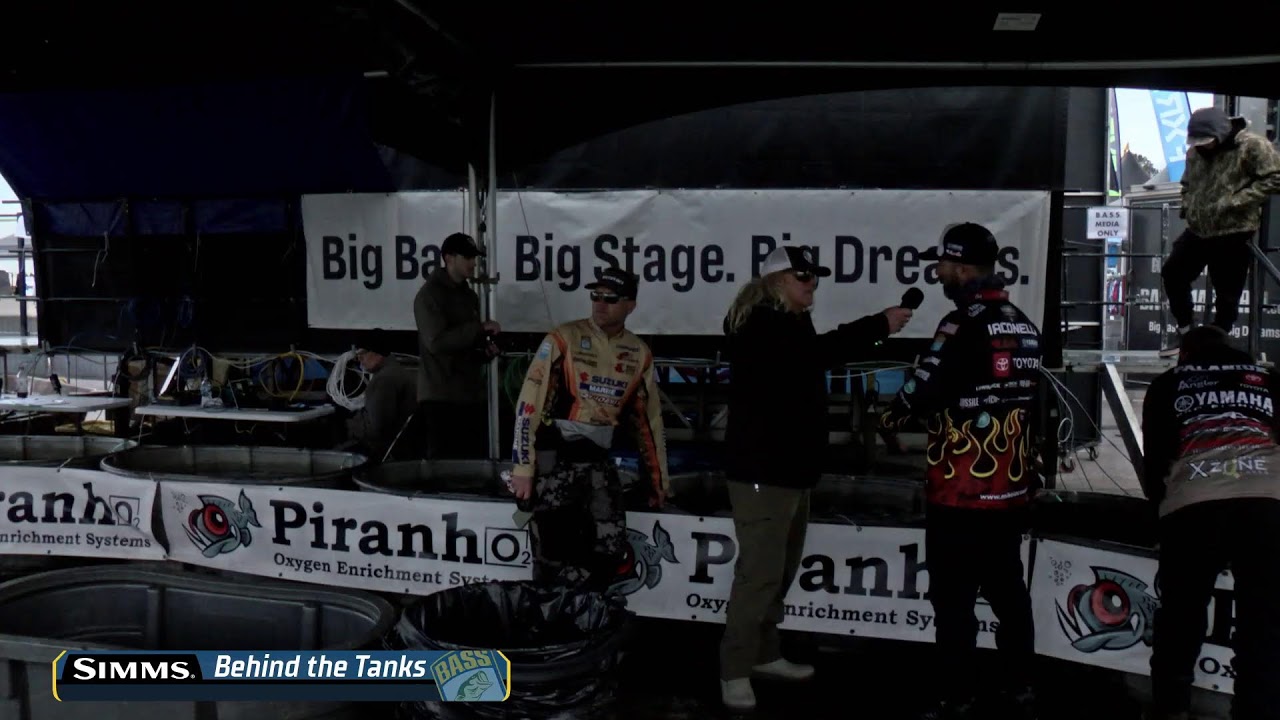 2026 Bassmaster Elite at the Lake Guntersville, AL - SIMMS Behind the Tanks - 02/05