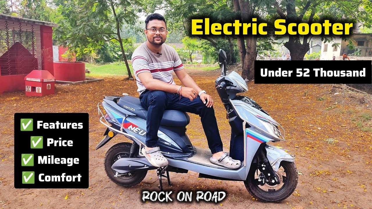 Best Electric Scooter || Yakuza neu Electric Scooter Full Review || Rock On Road