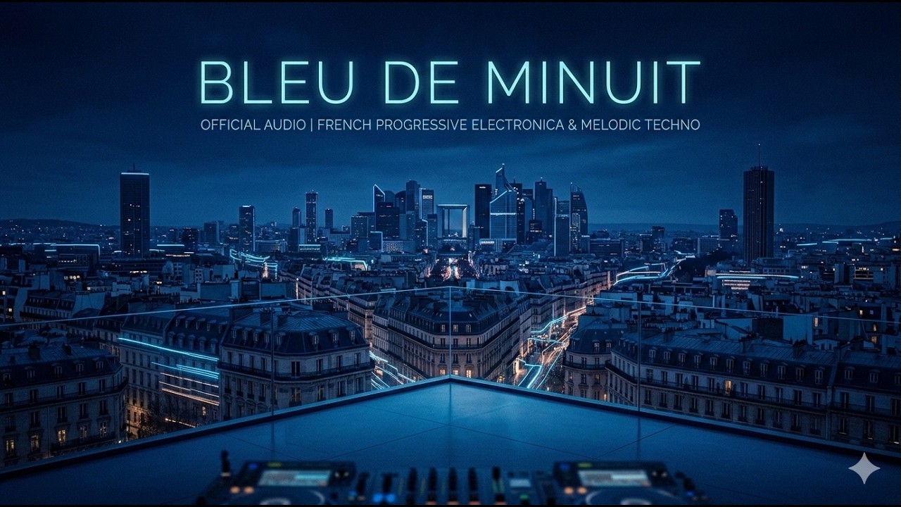 v10 - Bleu de Minuit — [Official Audio] | French Progressive Electronica & Melodic Techno