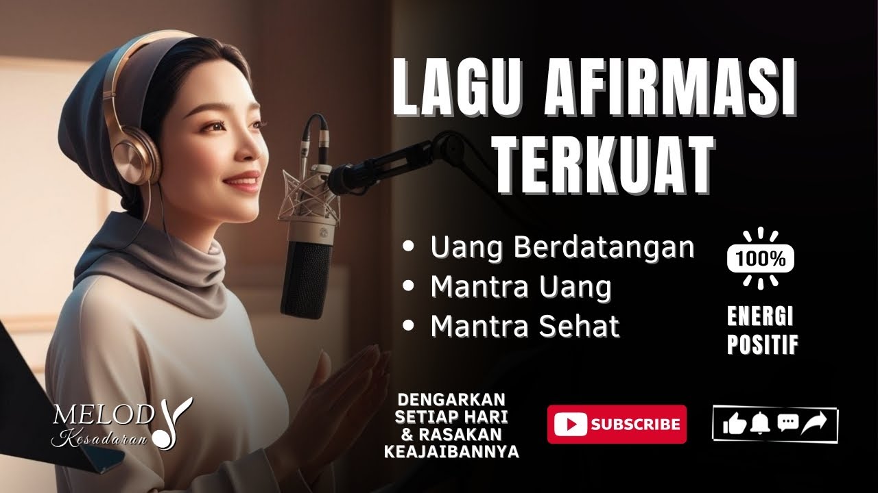 ✨ 9 LAGU AFIRMASI KELIMPAHAN | Uang Berdatangan, Damai, Sehat & Hidup Berlimpah