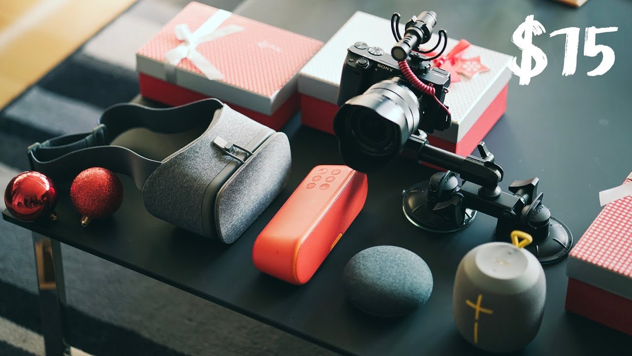 BEST TECH UNDER $75 - December 2017 Holiday Gift Guide + GIVEAWAY