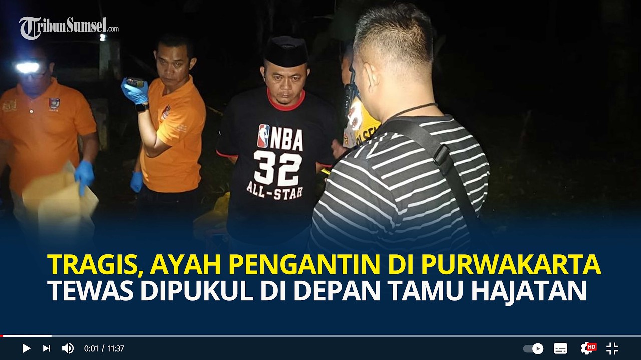 Tragis, Ayah Pengantin di Purwakarta Ternyata Tewas Dipukul Pelaku Pakai Bambu di Depan Tamu Hajatan