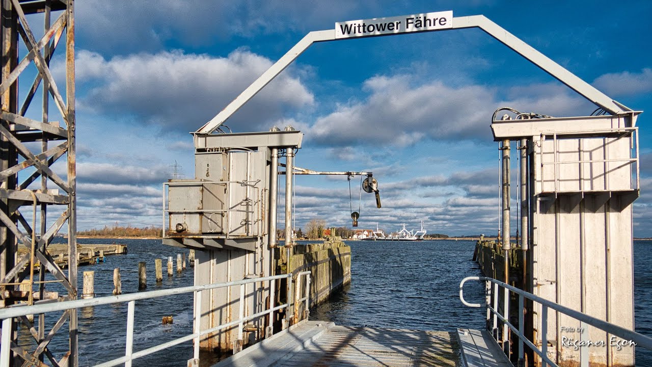 Insel Rügen - Wittower Fähre im Winterschlaf  - en0599