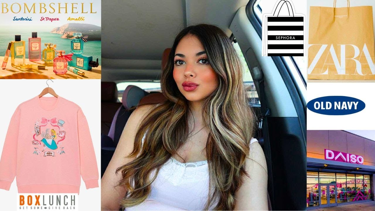 LET'S GO SHOPPING! (Victoria's secret, Box lunch, Zara, Sephora, OldNavy & Daiso!)