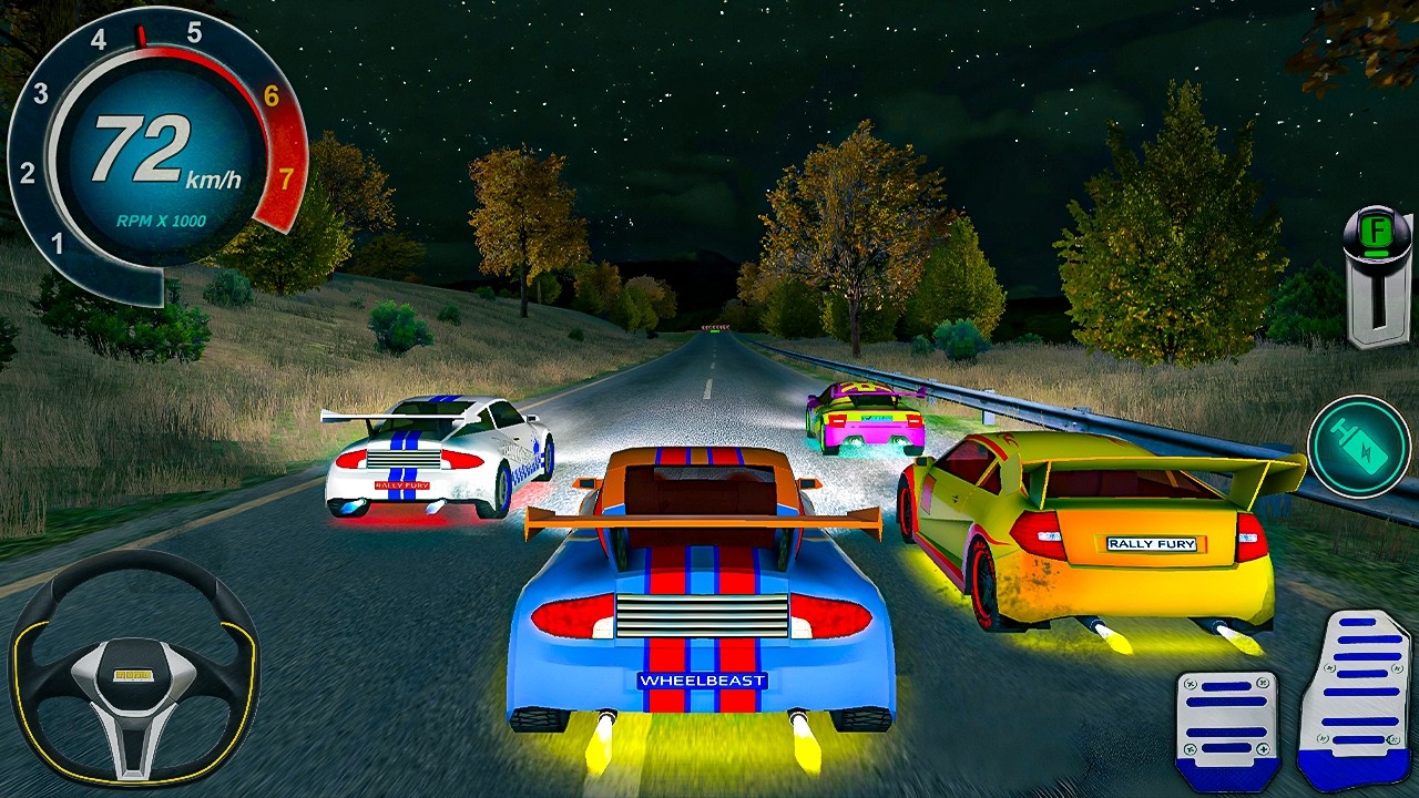 Rally Fury Offroad Car Racing - Гонки на спортивных внедорожных автомобилях - Геймплей на Android...