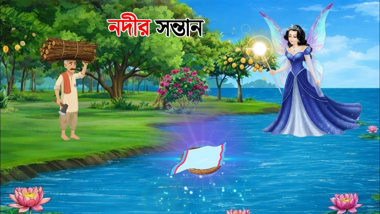 নদীর সন্তান | Rupkothar Golpo Cartoon | Bangla Golpo | Thakurmar Jhuli Golpo | Rupkothar Golpo 