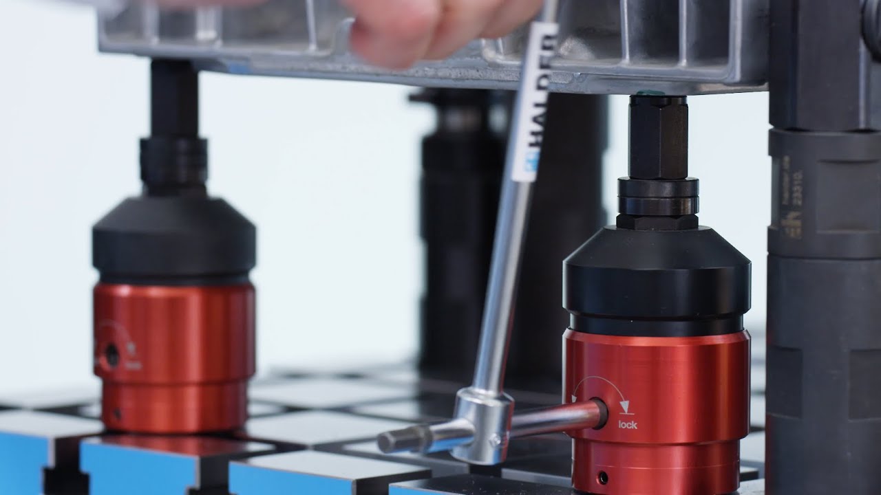 Halder -  Supporting workpieces the right way