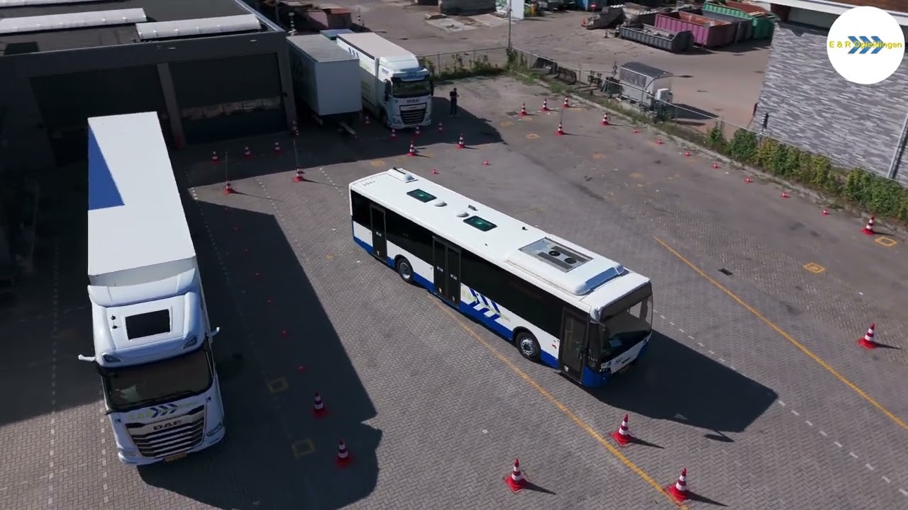 Toets Besloten Terrein bus | Uitleg rijbewijs D | E&R Opleidingen