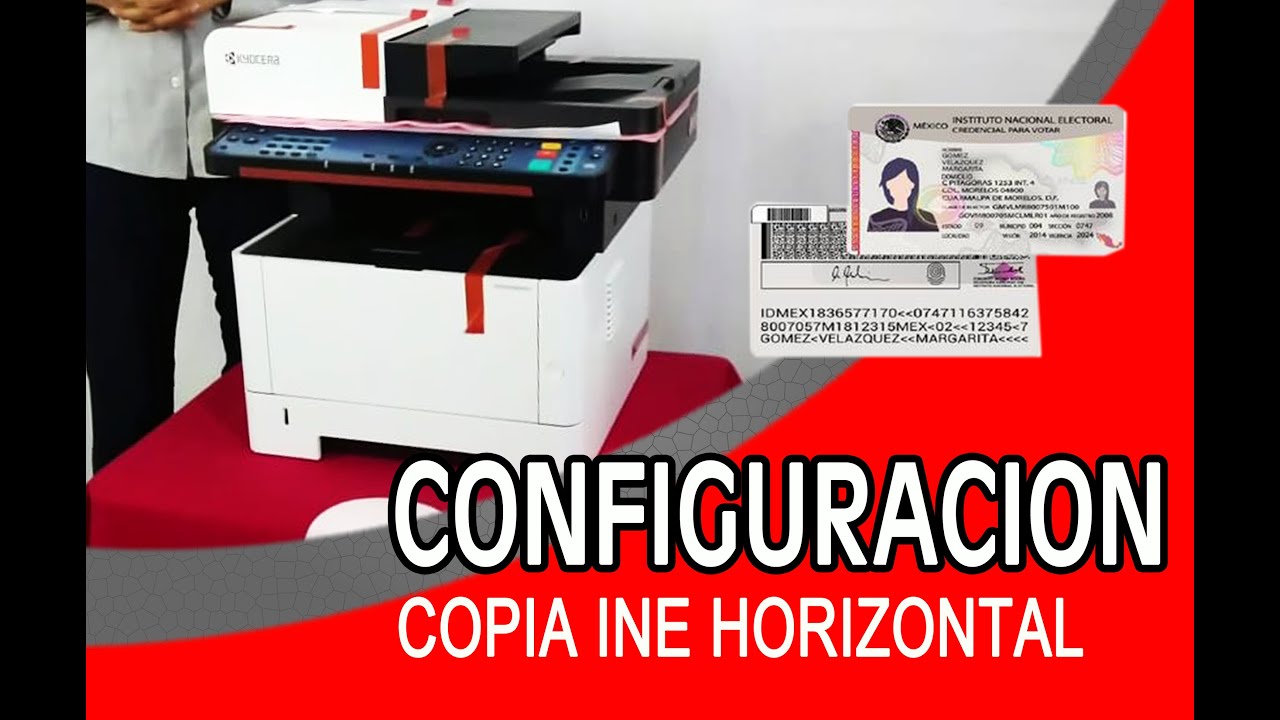 Configuracion copia INE horizontal Kyocera M2040