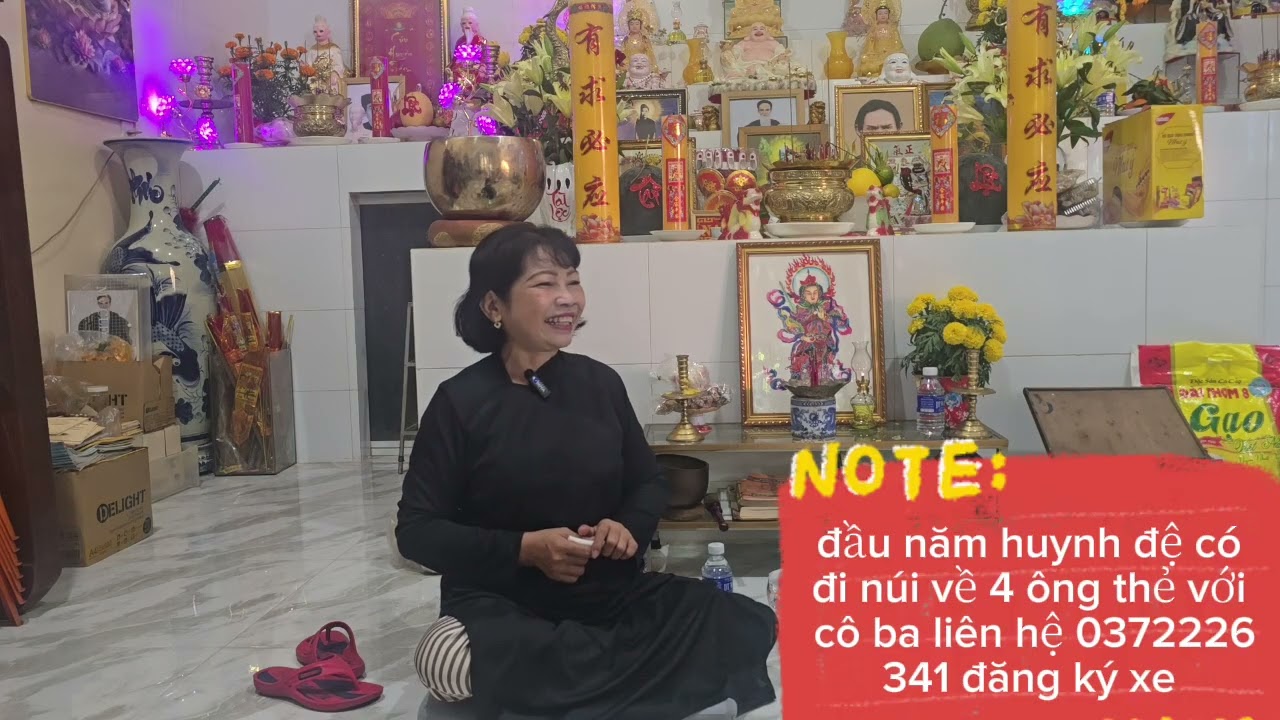 Huynh đệ ở Bình Dương về am thuyền cô ba cầu pháp cô cậu để hành cho kịp chu kỳ 2026