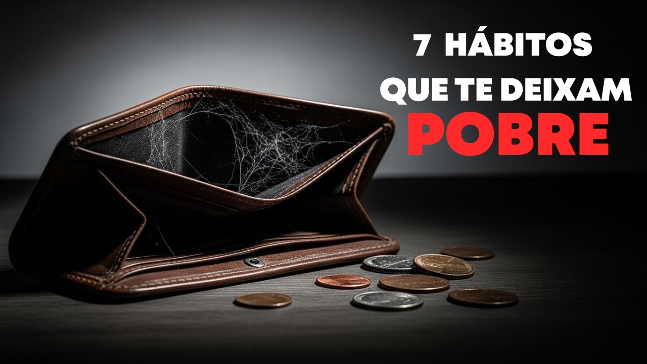 ▶️ EP 1 - 7 HÁBITOS QUE TE DEIXAM AINDA MAIS POBRE! Você Faz Pelo Menos 3