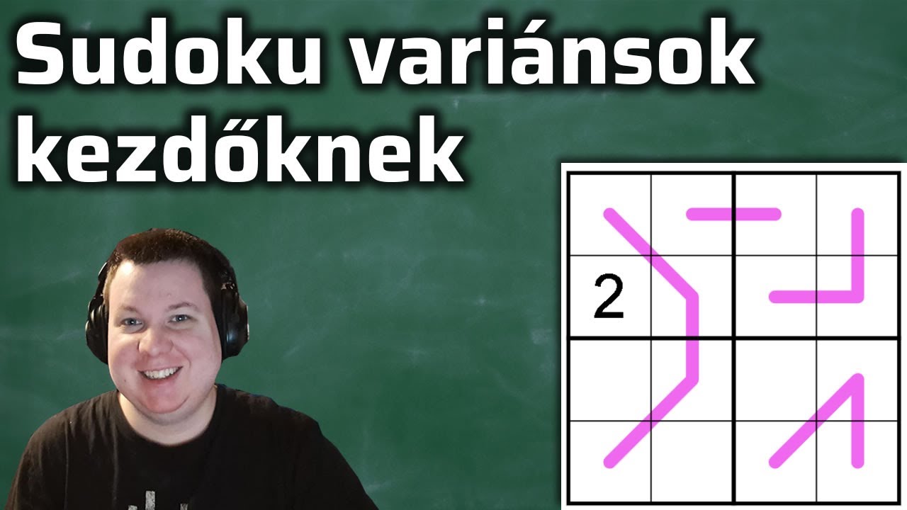 Ezekkel a sudoku változatokkal érdemes kezdeni!