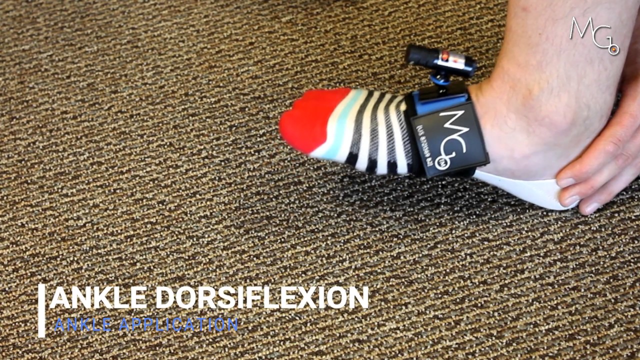 Ankle Dorsiflexion ROM with visual feedback