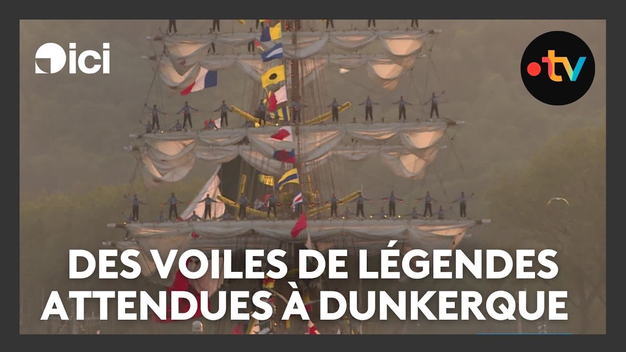 Des voiles de légendes attendues à Dunkerque