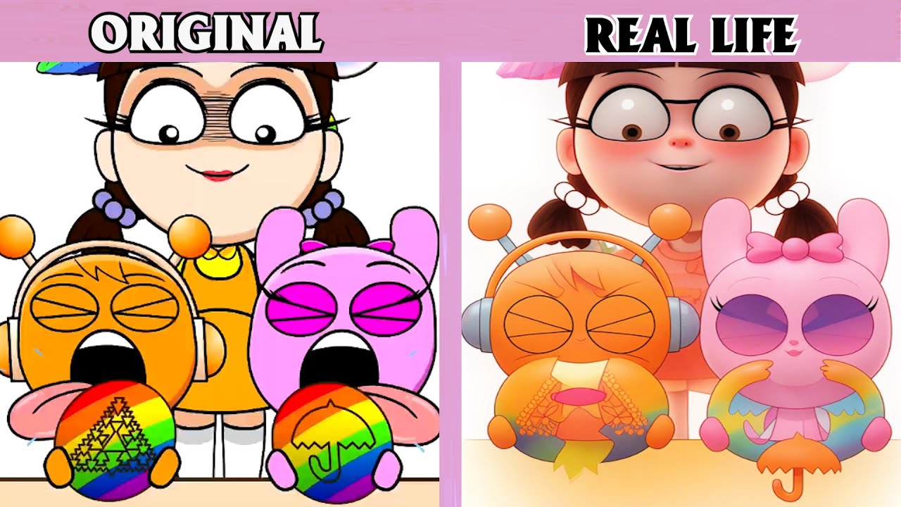 Best TikToks of Incredibox Sprunki: Oren Pinki Candy Cup PHASE 1 Vs PHASE 2 | Original vs Plush Toys