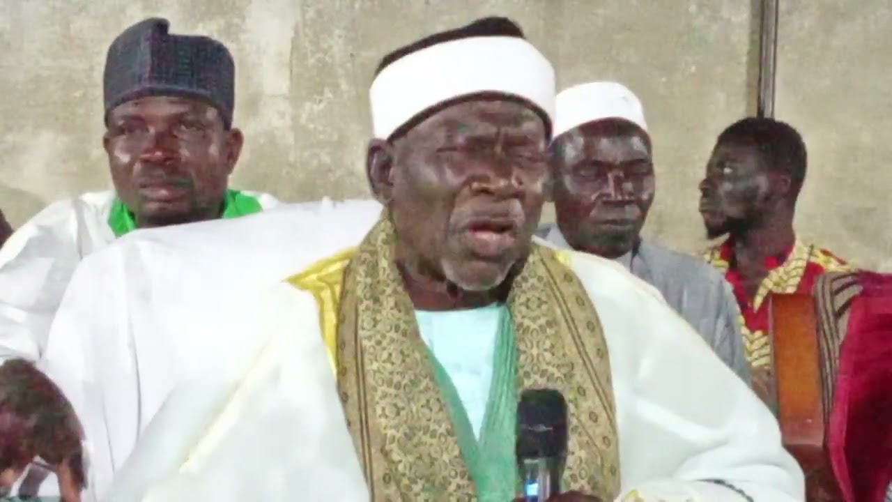 13/09/25 Le chef imam des TIDJANYA du TOGO.  Cheikh imam Mohamed sanoussi tanko dangata rta