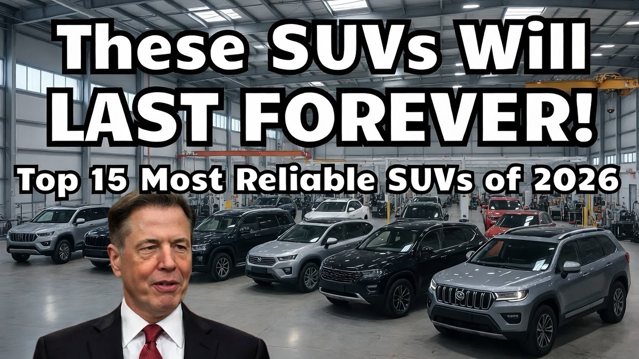 These SUVs Will LAST FOREVER! Top 15 Most Reliable SUVs of 2026