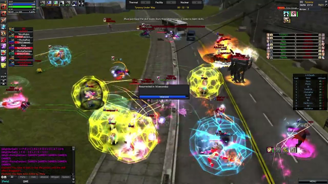 RAN GS INFINITY EP11 TOP KILL EVENT