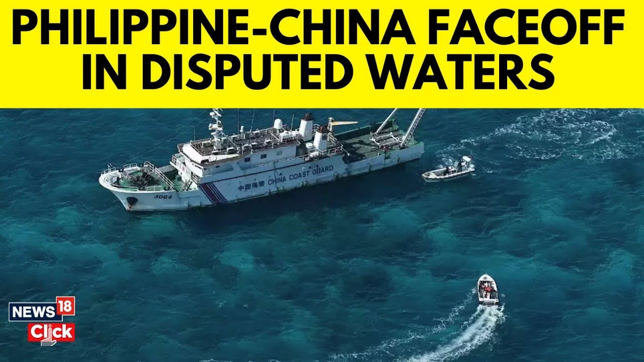 Footage Shows Philippine Personnel Pointing Guns at China Coast Guard Officers | News18 | G18V