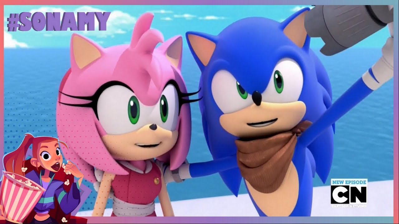 Todos os momentos de Sonic e Amy - Sonic Boom (Dublado)