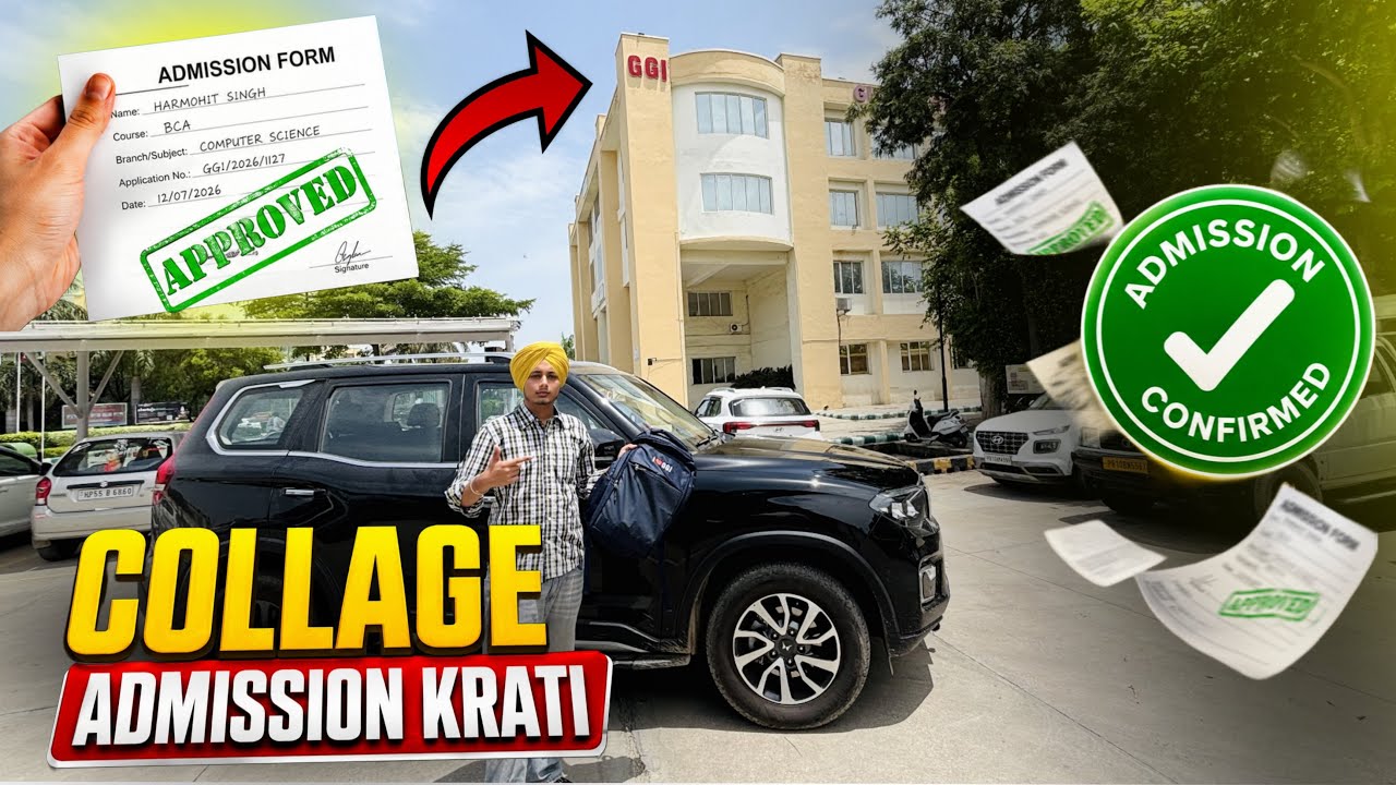COLLAGE ADMISSION KRATI 😱 Finally Admission Confirm! ✅🎓