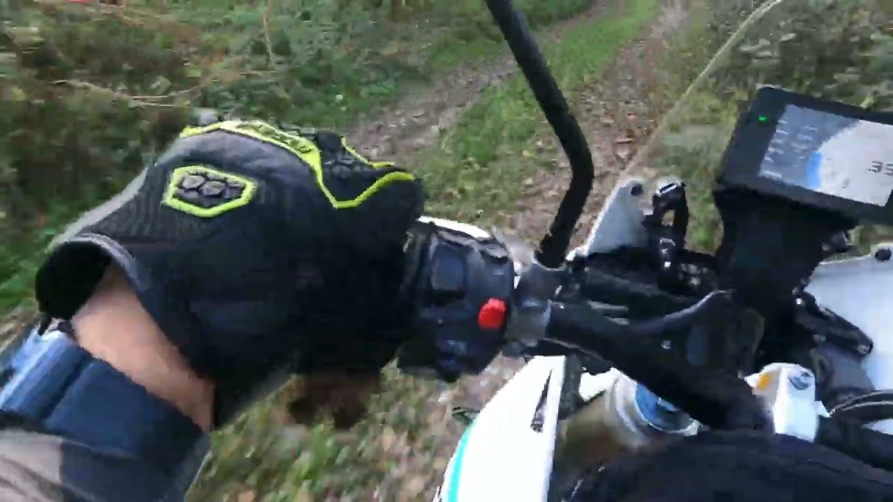 Kove 450 Rally evening ride in Green Valley Slovenia