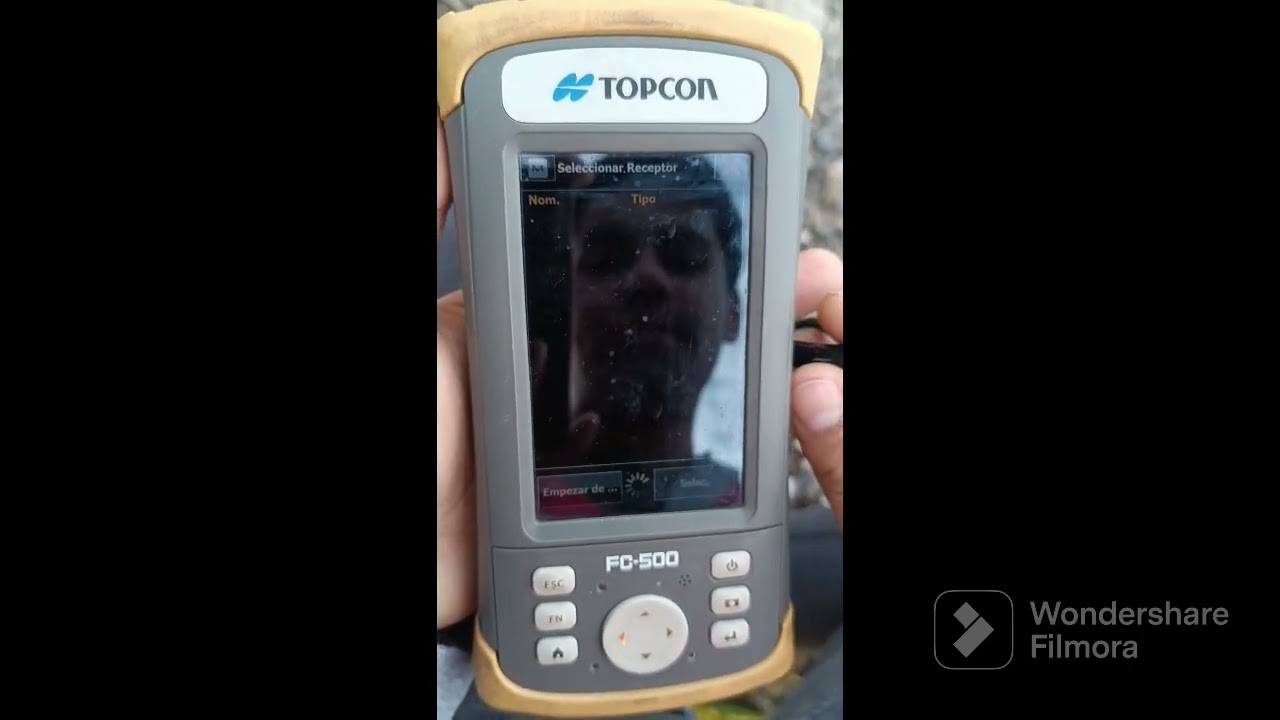 Replanteo con GNSS Topcon modelo Hiper sr- Inacap Chillan