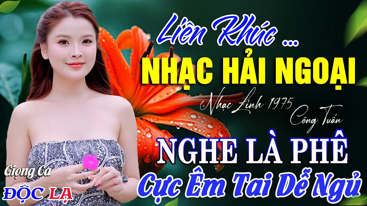BOLERO TUYỂN CHỌN - NHẠC LÍNH CÔNG TUẤN 2025 - Nhạc Vàng Xưa TOÀN BÀI HAY GÂY NGHIỆN Giọng Ca Độc Lạ