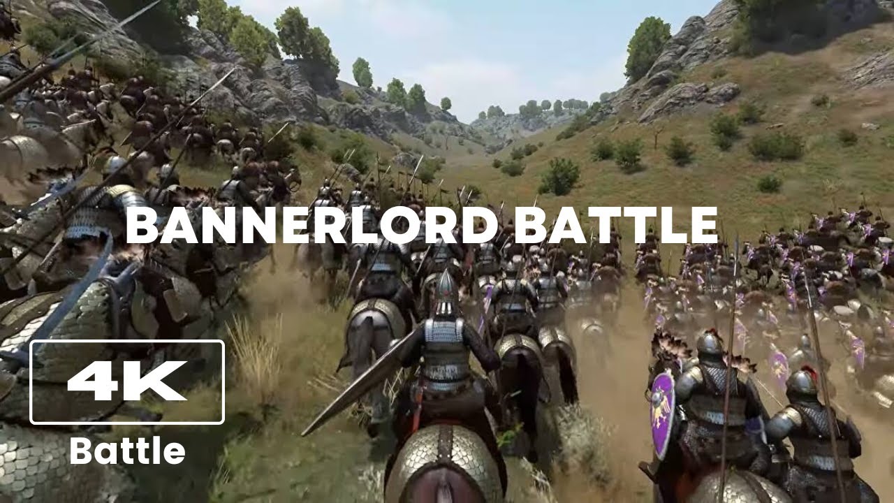 Bannerlord on PS5 : 200 Khuzait Khan's Guard vs 200 Imperial Elite Cataphract- [4K 60 FPS]