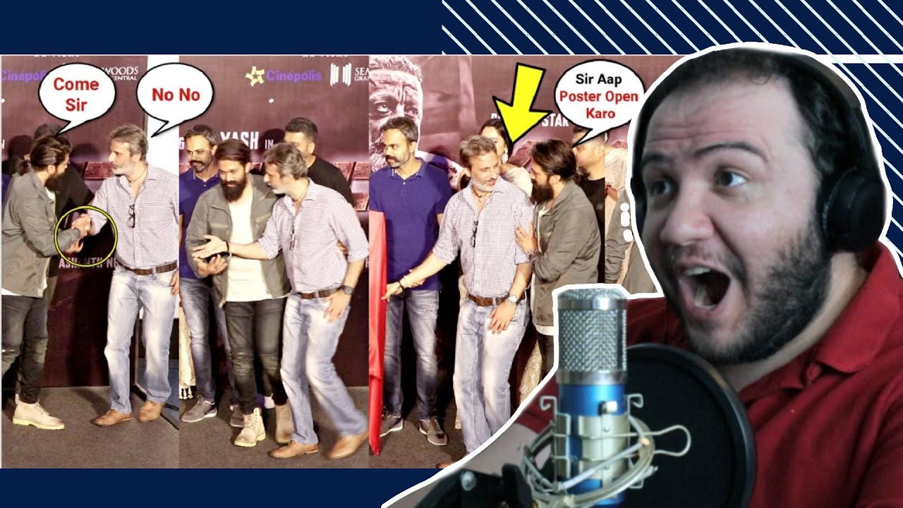 KGF 2 Actor Yash Shows Respect To Raveena Tandon Husband | KGF Chapter 2 Reaction | Kannada